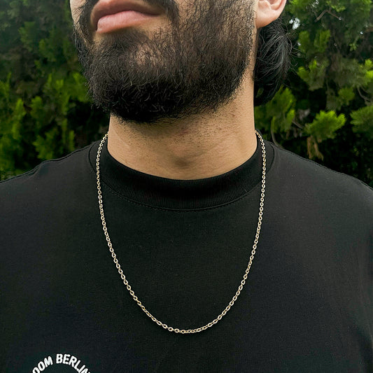 Cadena Ovalo - Hombre