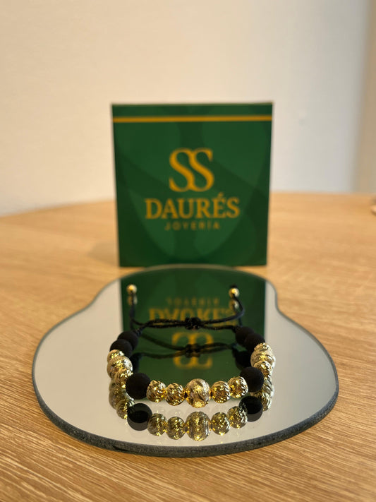 Manilla diamantada de 11 balines (6mm y 8mm)