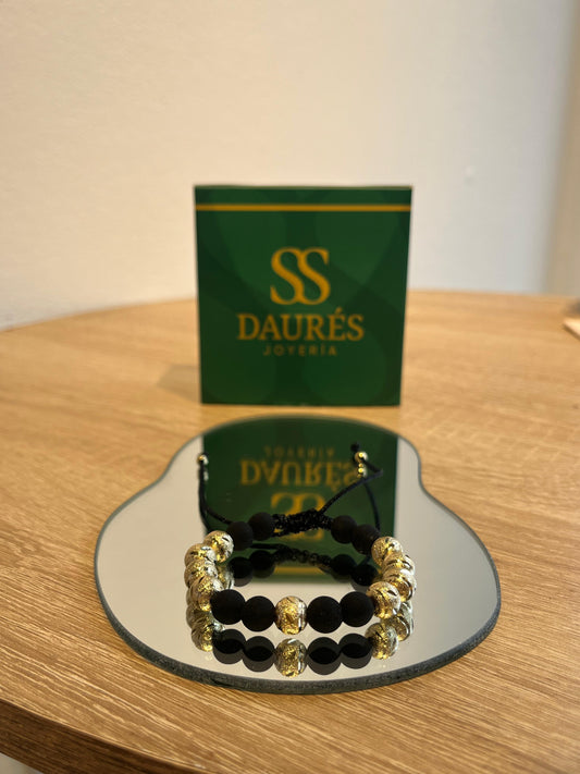 Manilla diamantada de 9 balines de 8mm